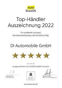 Auszeichnung 2022 für DI-Automobile GmbH