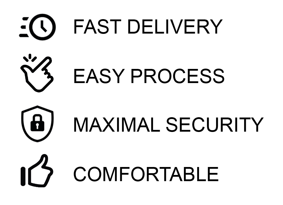 Fast, secure and easy process